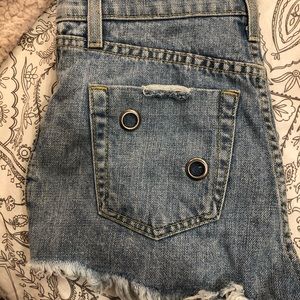 High wasted shorts